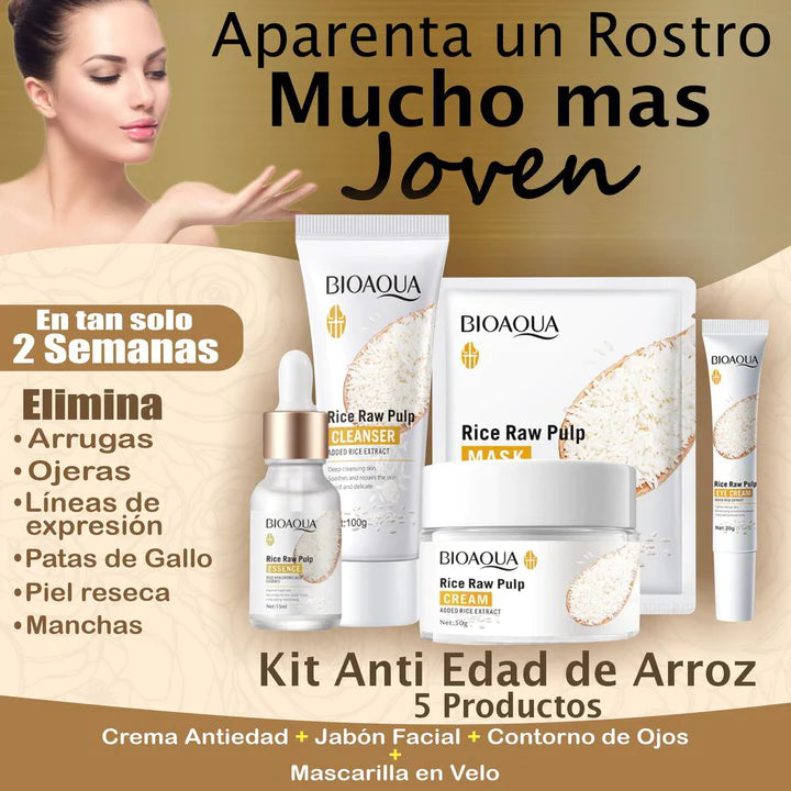 KIT DE ARROZ BIOAQUA X 5