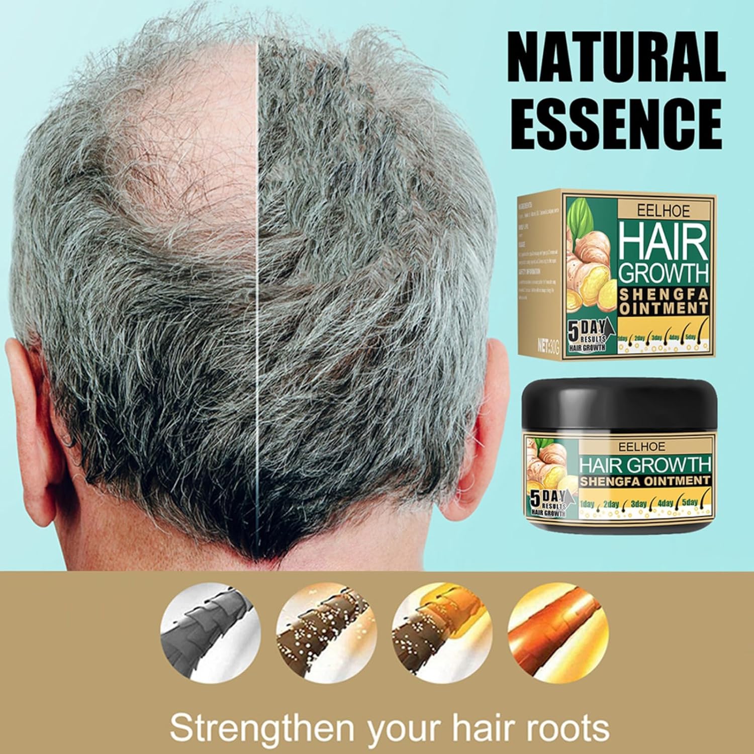 HAIR GROWTH -Mascarilla de Crecimiento de cabello.