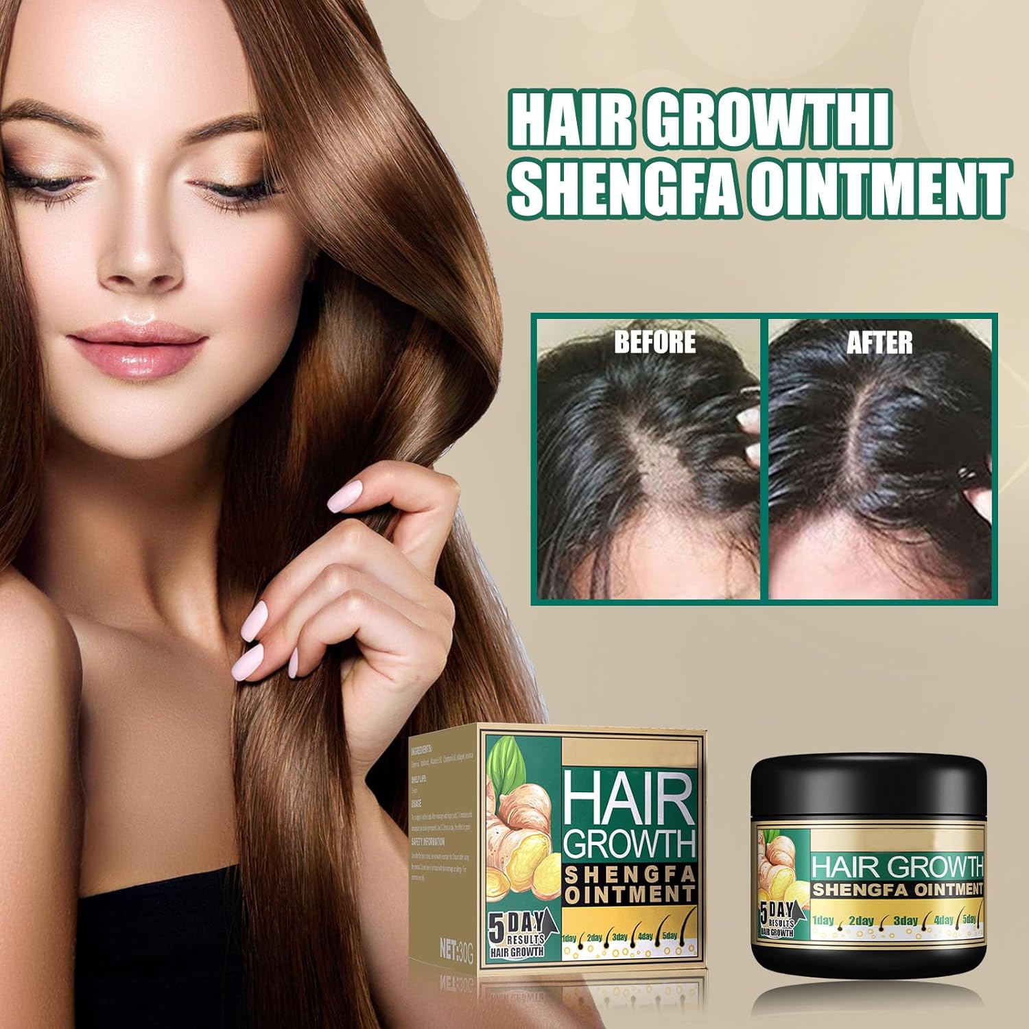 HAIR GROWTH -Mascarilla de Crecimiento de cabello.