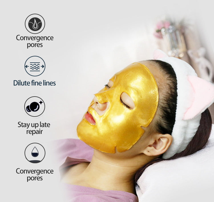 Set de 6 Mascarillas Gold- Piel siempre hidratada.
