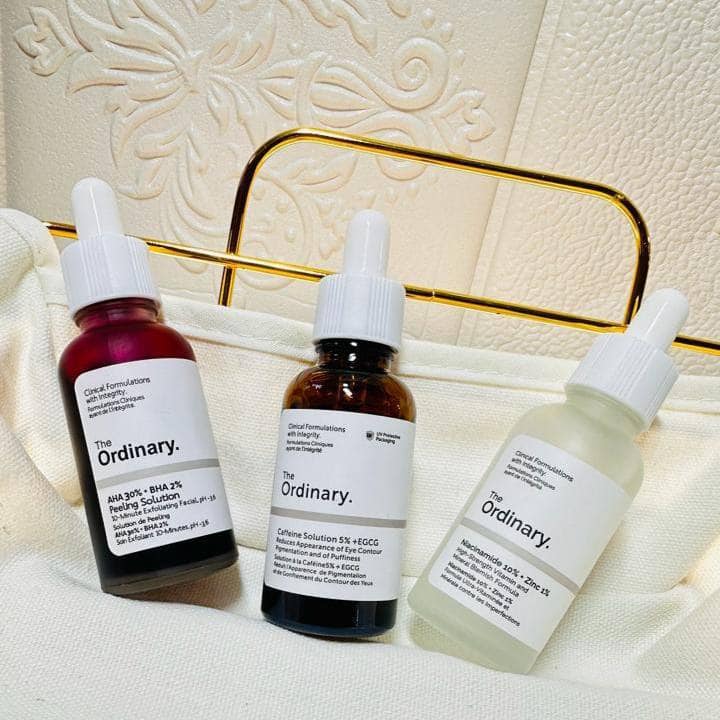 The Ordinary set x 3