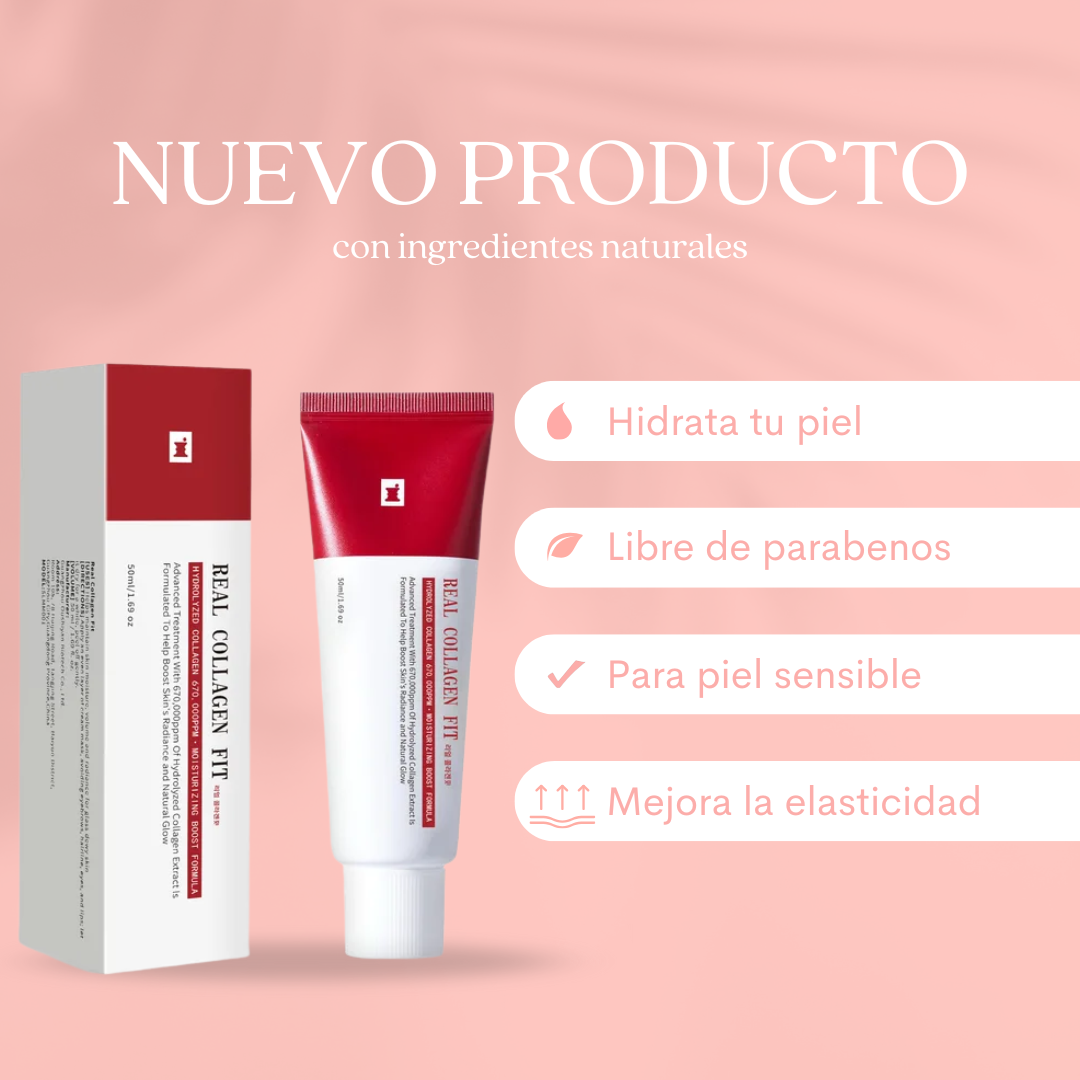 Mascarilla de colágeno real