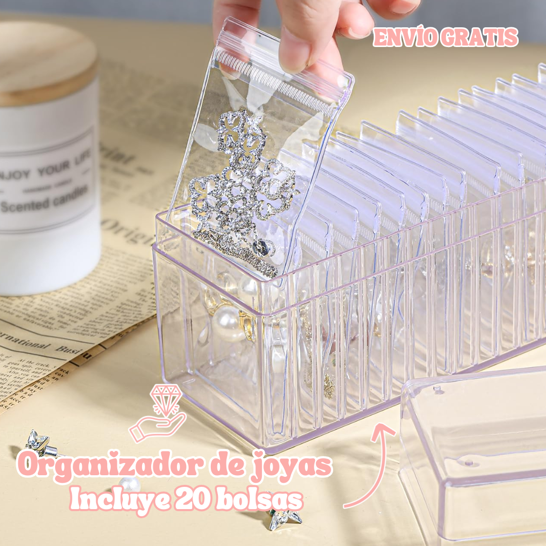 Organizador de joyas LUXURY® + 20 Bolsas