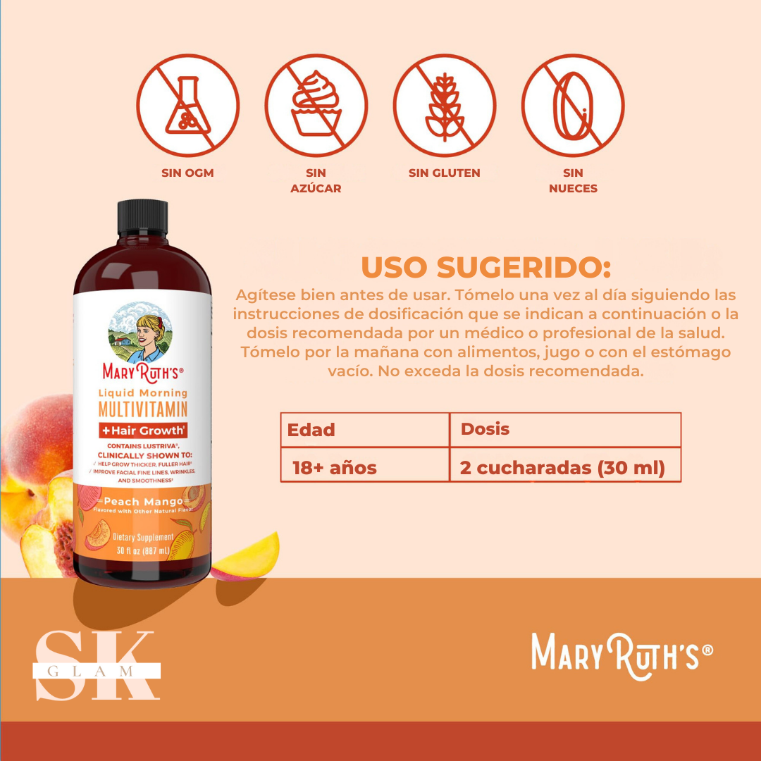 Multivitamínico MaryRuth 2x1 - Salud Líquida