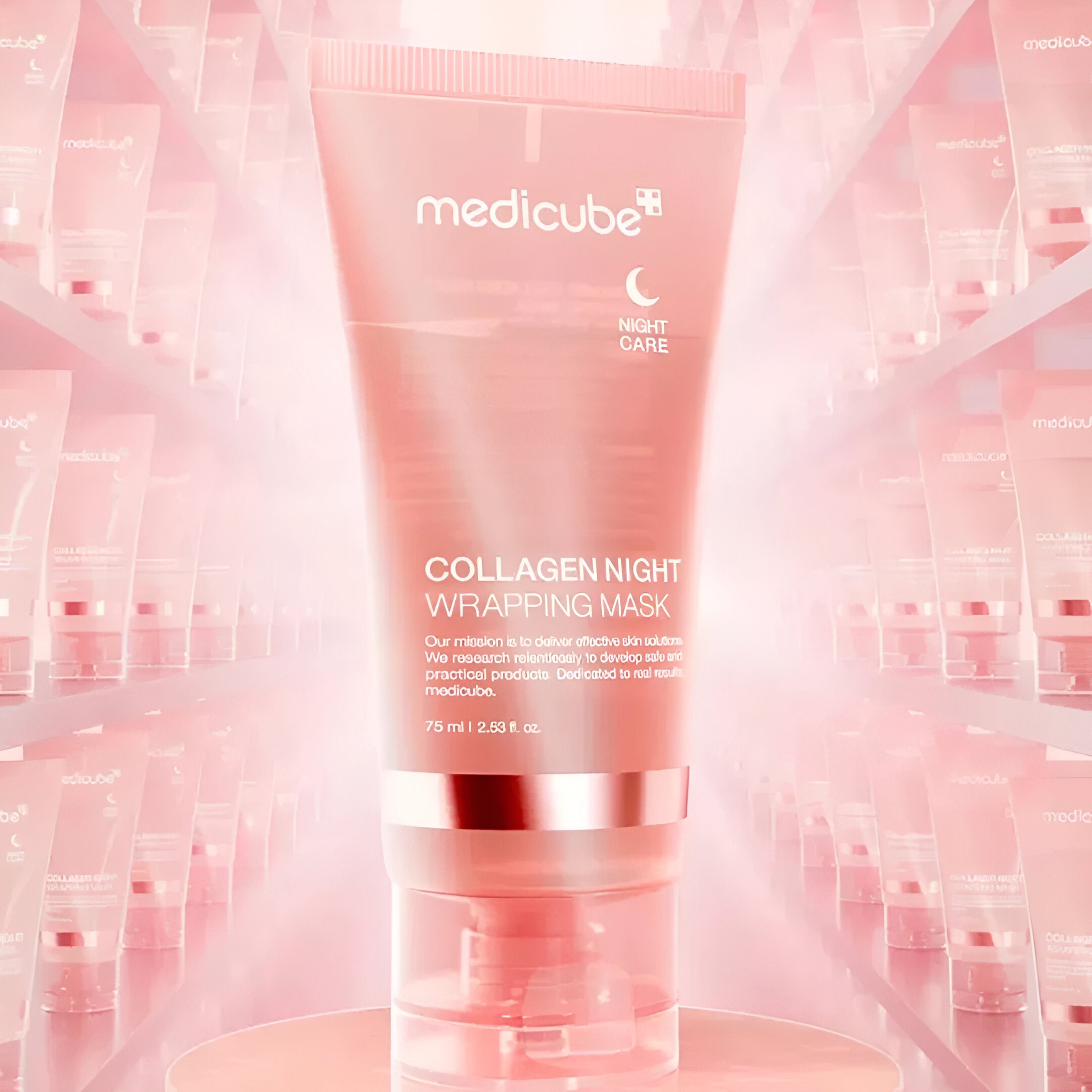 MEDICUBE - Mascarilla envolvente nocturna de colágeno