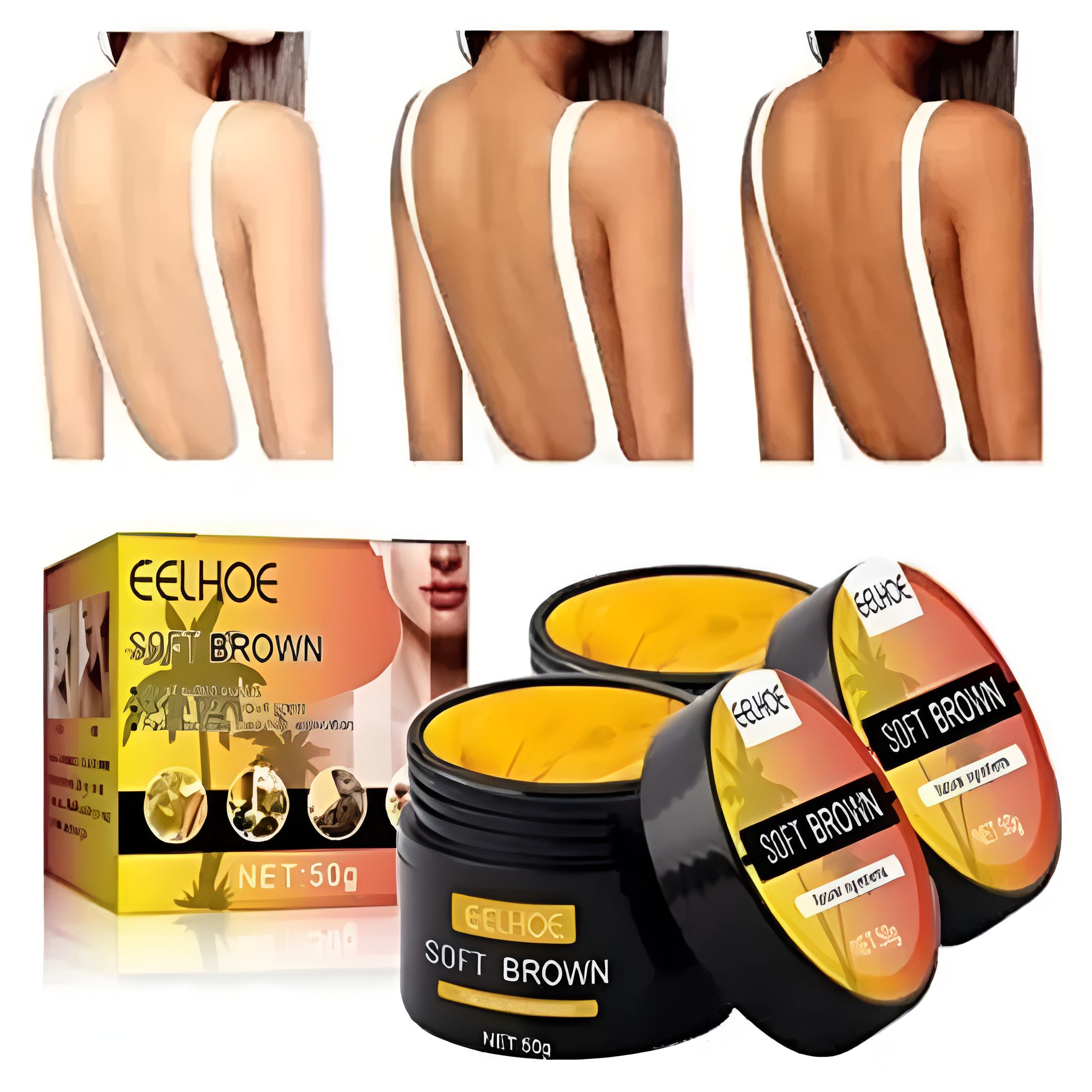 SK Glam® / Bronceador Soft Brown