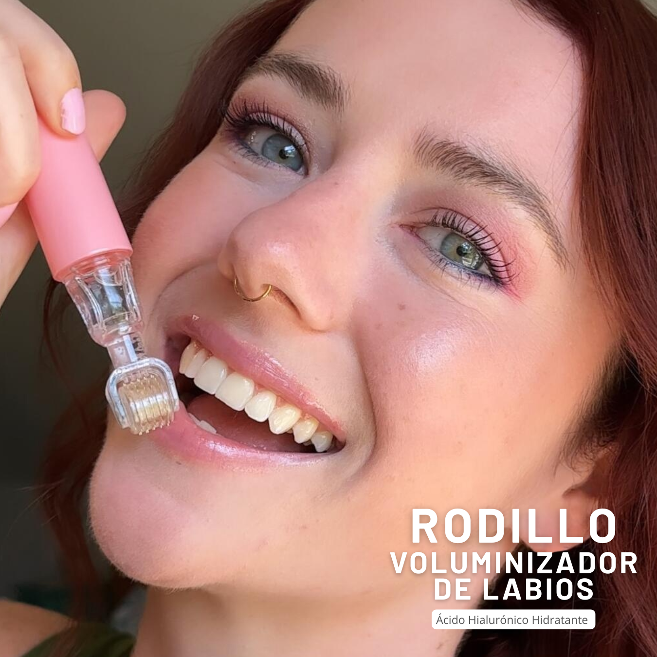 Rodillo Voluminizador de Labios + ácido hialurónico