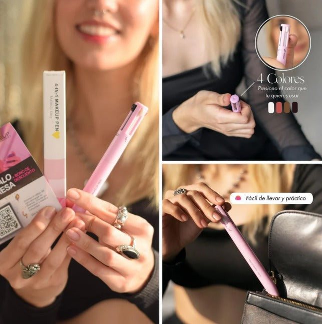 LAPIZ DE MAQUILLAJE 4 EN 1