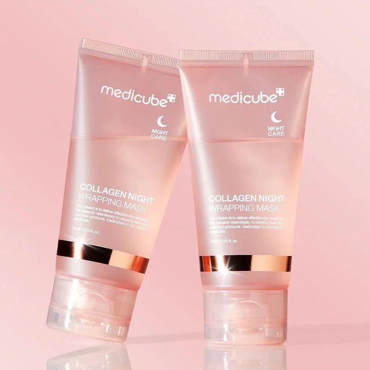 MEDICUBE - Mascarilla envolvente nocturna de colágeno
