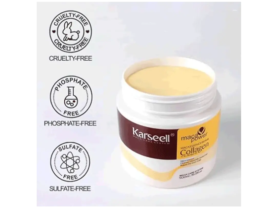 KeraGlow® x 2 UNIDADES / Mascarilla para cabello - Efecto Keratina