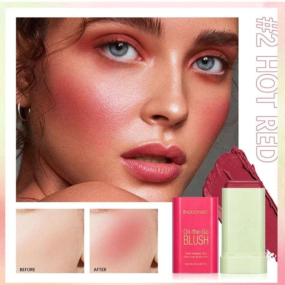 Blush  Magico -NUEVO RUBOR EN BARRA + SOMBRA Y LABIAL.